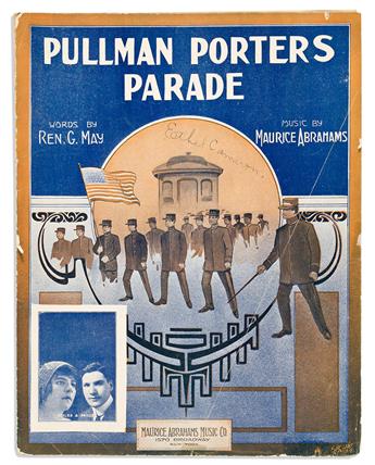 (LABOR.) Large collection of Pullman Porter ephemera, pamphlets, and artifacts.